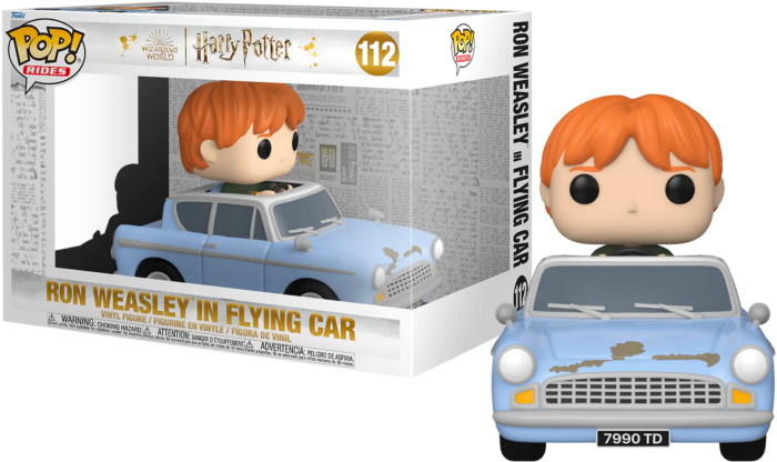HARRY POTTER - POP Ride SDLX N° 112 - 20th Anniversary - Ron with car