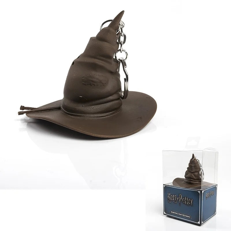 HARRY POTTER - Sorting Hat 3D Keychain with Sound - 6cm