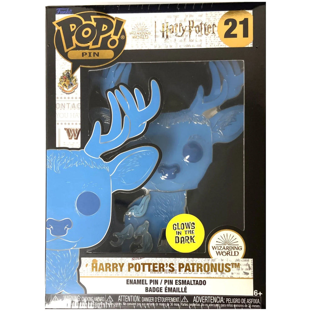HARRY POTTER - Pop Large Enamel Pin N° 21 - Patronus Harry Potter