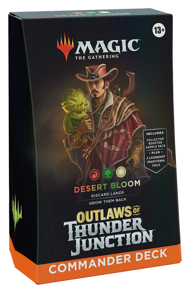 Outlaws of Thunder Juction Commander Deck Desert Bloom