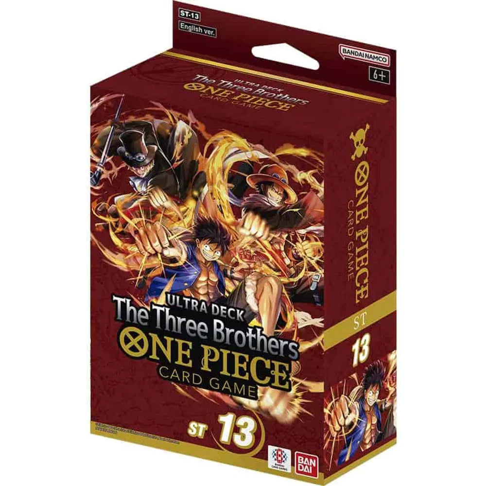 One Piece Card Game - The Three Brothers ST13 Ultra Starter Deck - 19/04/2024