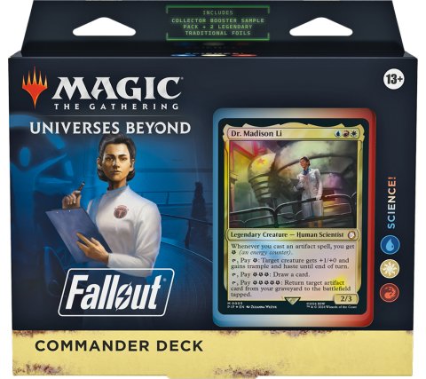 Magic: the Gathering Universes Beyond - Fallout Commander Deck: Science! - 08/03/2024